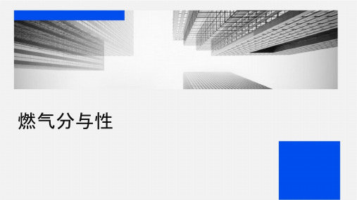 燃气分类与性质资料课件