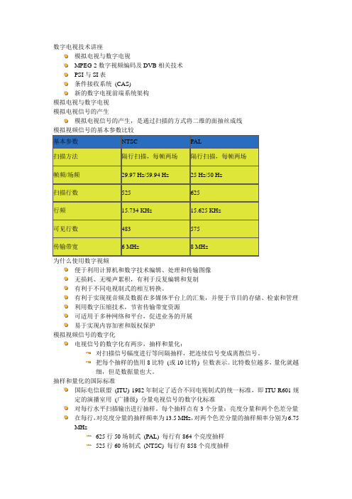 数字电视技术讲座