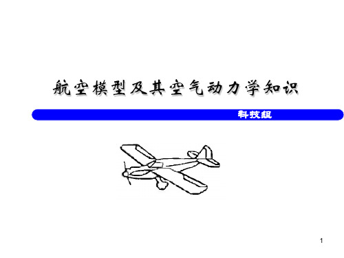 航空模型及其空气动力学知识(航模兴趣小组)PPT课件