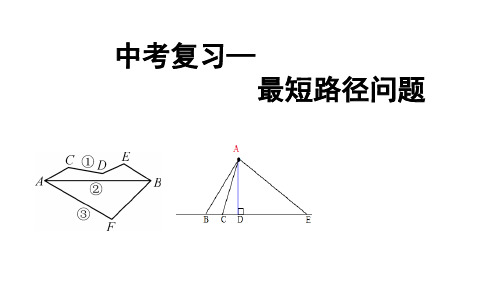 2023中考专题复习-最短路径问题(课件)