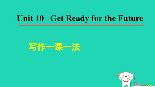 2024九年级英语下册Unit10GetReadyfortheFuture写作一课一法课件新版冀教版