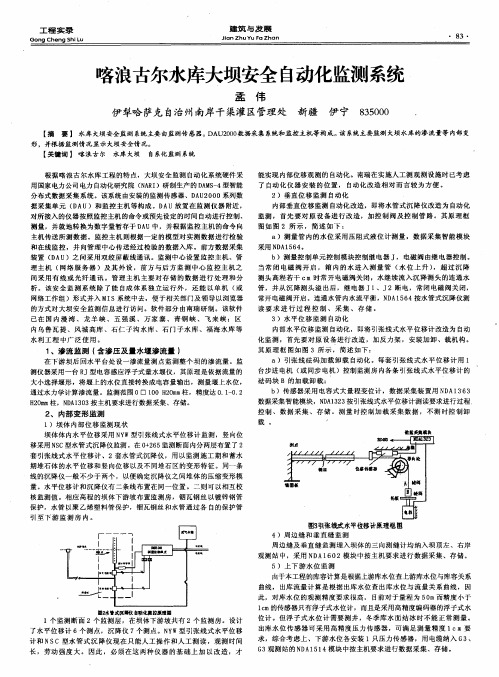 喀浪古尔水库大坝安全自动化监测系统