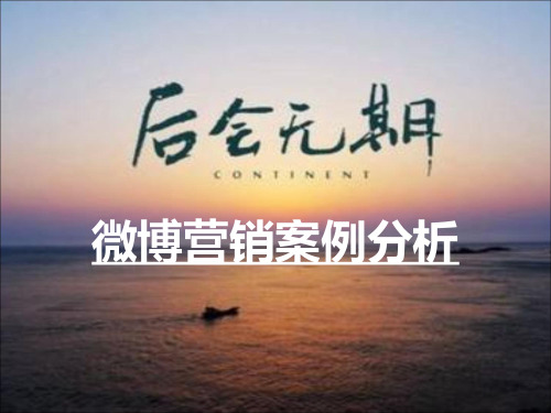 《后会无期》营销案例分析