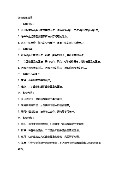 函数图象画法的教案