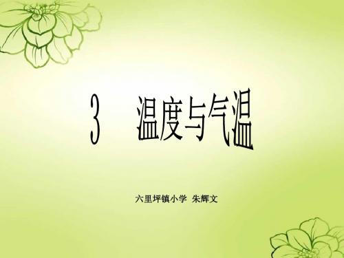 一3《温度与气温》课件1-PPT精品文档16页