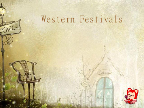 Western Festivals 西方节日