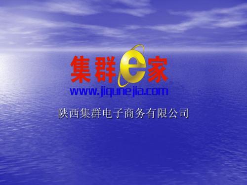 集群e家简介