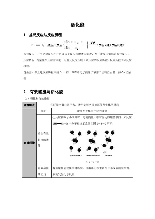 【知识解析】活化能