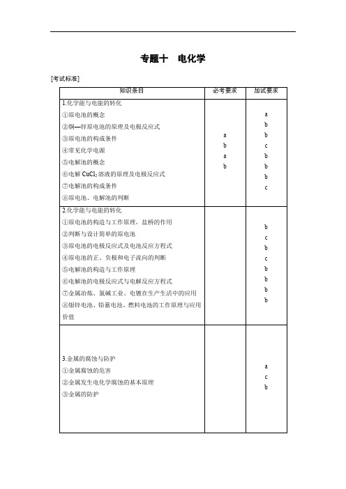 2018版高考化学二轮复习浙江选考版讲义：第三编 化学