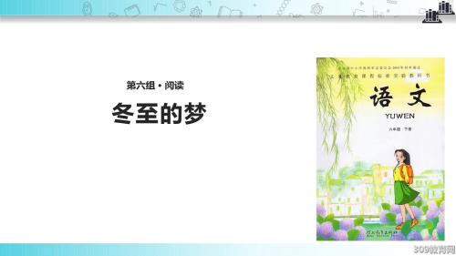 【309教育网优选】小学语文冀教版六年级下册《冬至的梦》教学课件