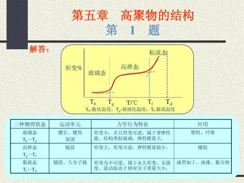 高聚物的结构