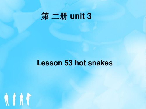 Lesson53hotsnakes(课件)新概念英语第二册