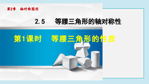 等腰三角形的性质PPT授课课件