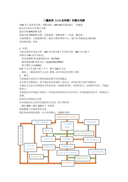 二叠纪末生物大灭绝