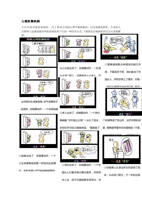 心理防御机制