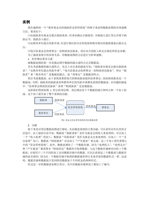 分层数据流图建模实例