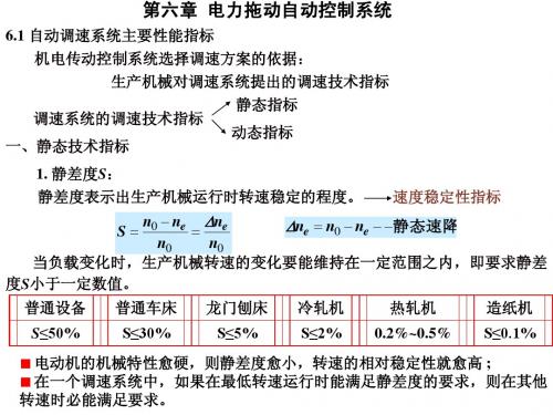 第六章 电力拖动自动控制系统