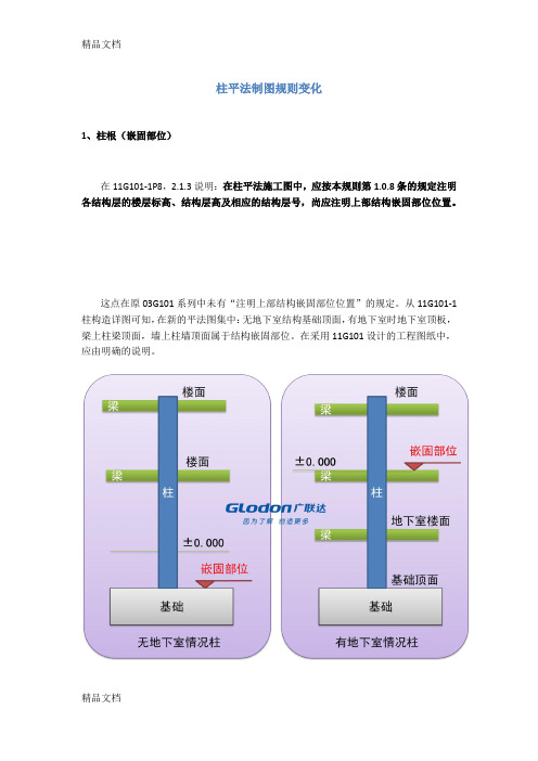 (整理)柱平法制图规则变化