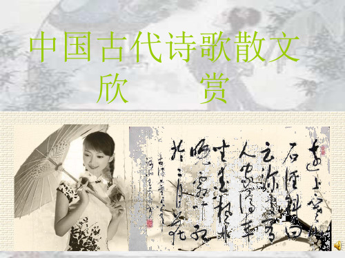 一剪梅李清照