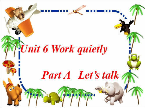 pep(人教)五年级英语下册A Let's talk 优质课件