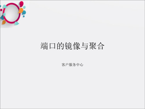 DCNTS05端口镜像与聚合