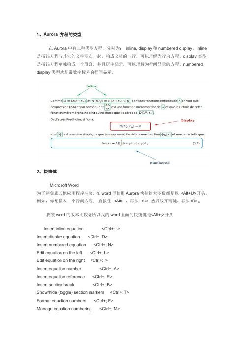 MathType_使用技巧教程