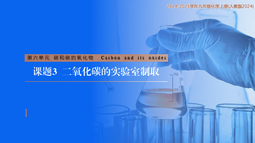 6.3+二氧化碳的实验室制取(课件)-2025学年九年级化学上册同步优质课件与作业(人教版2024)