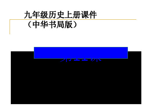 美国独立战争PPT课件30 中华书局版