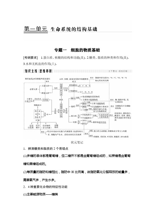 【全国版】2018版高考生物二轮复习 全套精品专题复习配套文档(含答案)