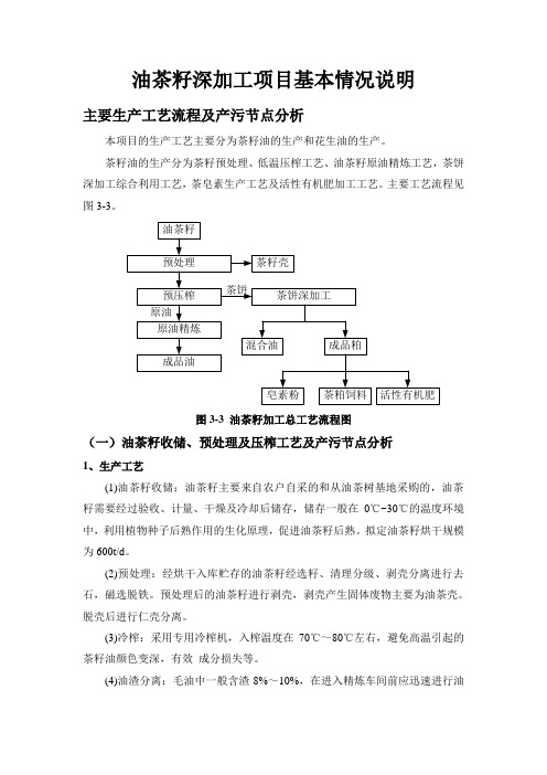 油茶生产工艺