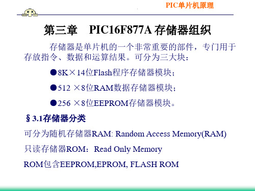 第三章PIC存储器