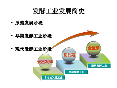 发酵工业发展简史