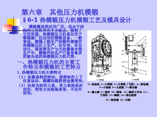 第六章 其他压力机模锻