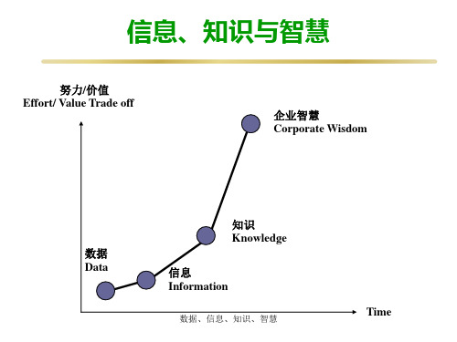 数据、信息、知识、智慧