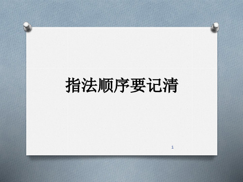 第1册信息技术课件-5 指法顺序要记清 泰山版(共9张PPT)