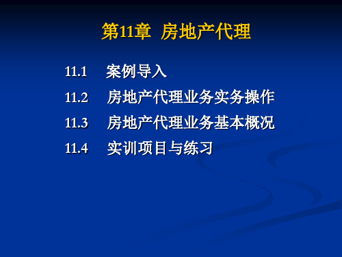 房地产代理共59页PPT资料