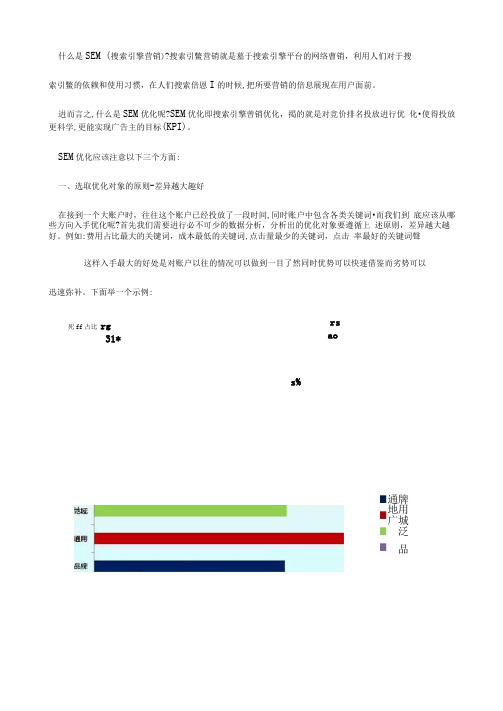 SEM入门培训教程