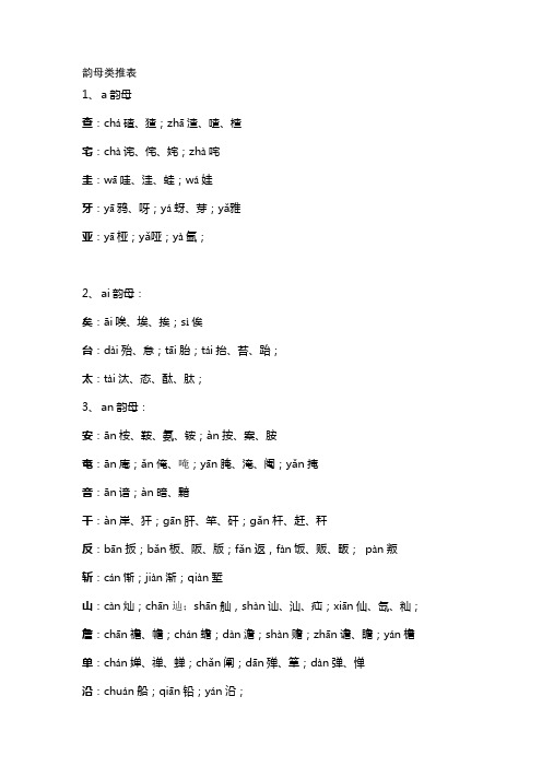 形声字集锦