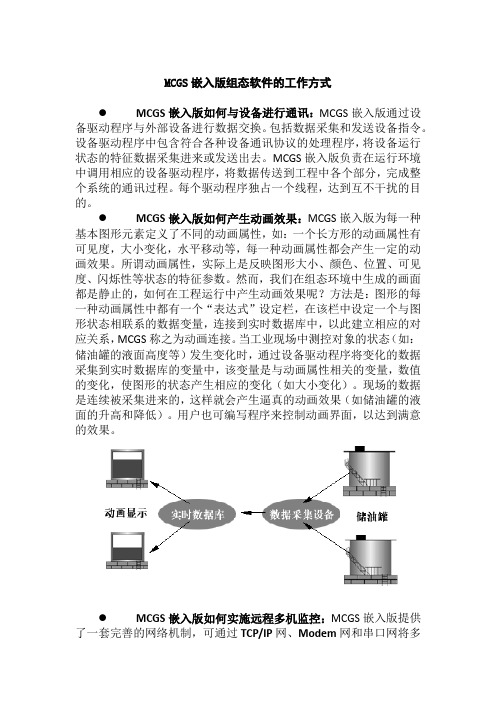 MCGS嵌入版组态软件的工作方式