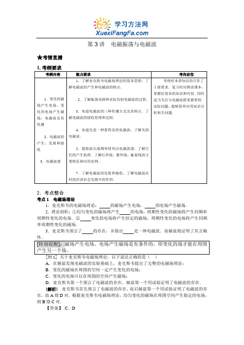 电磁振荡与电磁波