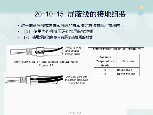 飞机机电设备维修《波音电气标准施工四》