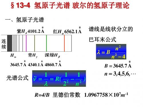 玻尔的氢原子理论