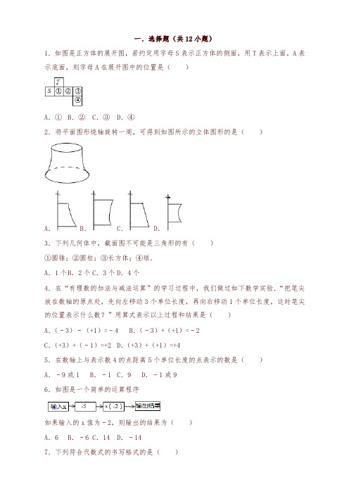 2019年鲁教版六上数学期末试卷(六年级上册)-精编