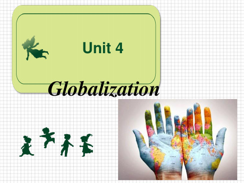 新BOOK 4-UNIT 4 globalization