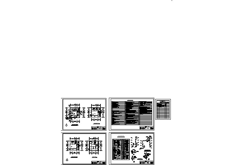 某地别墅给排水CAD布置图