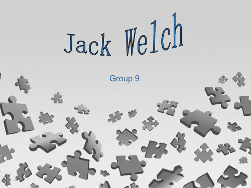 Jack Welch  杰克韦尔奇