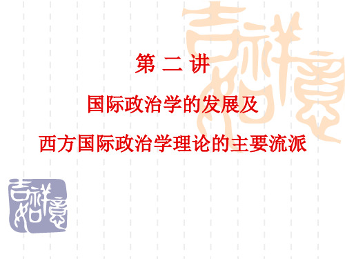 西方国际政治学理论