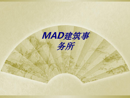 MAD建筑事务所PPT培训课件