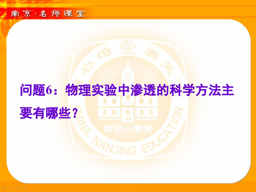 2015年中考物理实验题复习(6)物理课件PPT