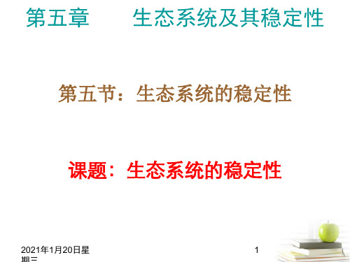 高中生物 5.5《生态系统的稳定性》课件 新人教版必修3